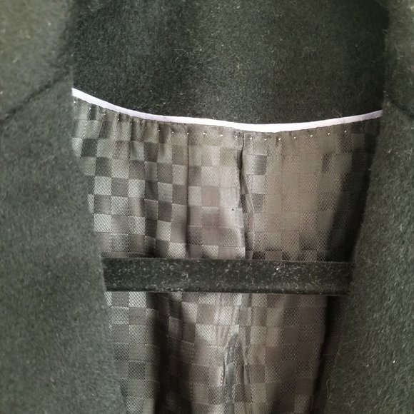 Black Wool Cashmere Blazer/ Suit Jacket - Picture 7 of 11